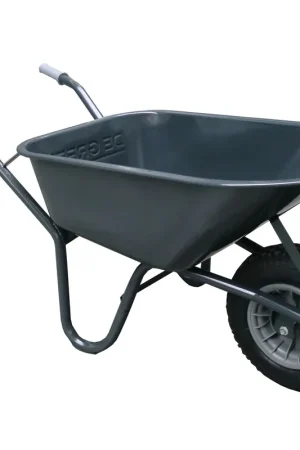 Fabrieksprijs Kruiwagen GRIJS 80 LITER